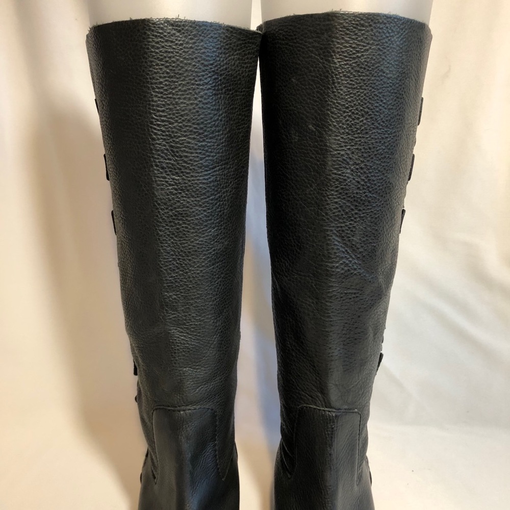 Nine West Graphite Leather Boots - Picture 5 of 10